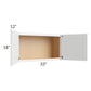 RTA Southport White Shaker 33" x 18" Wall Cabinet