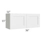 RTA Southport White Shaker 36" x 15" Wall Cabinet