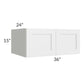 RTA Southport White Shaker 36" x 15" x 24" Wall Cabinet