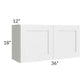 RTA Southport White Shaker 36" x 18" Wall Cabinet