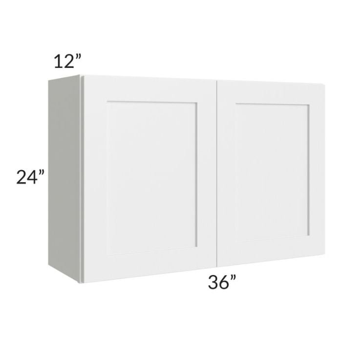 RTA Southport White Shaker 36" x 24" Wall Cabinet