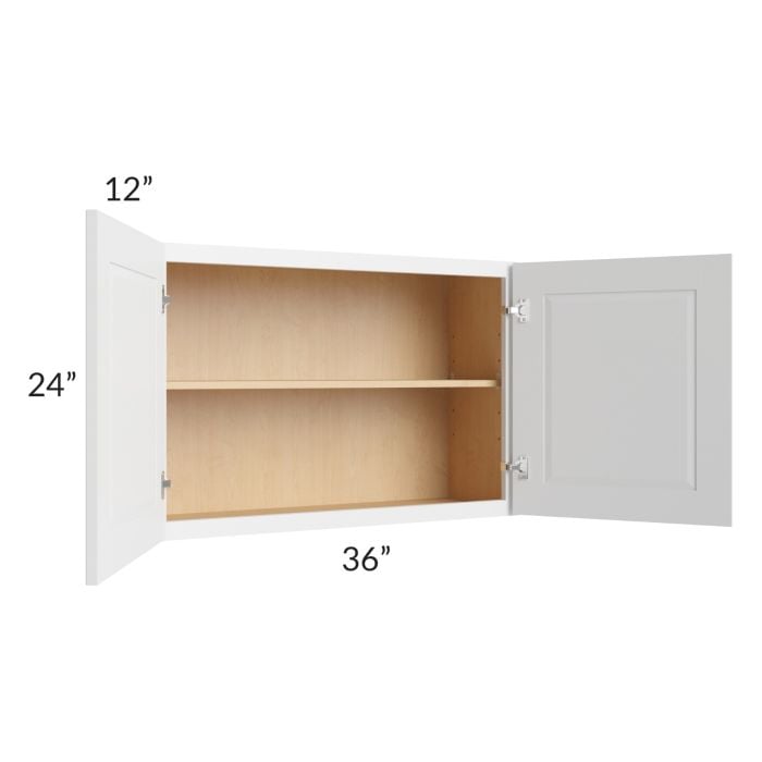 RTA Southport White Shaker 36" x 24" Wall Cabinet