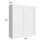 RTA Southport White Shaker 36" x 42" Wall Cabinet