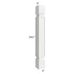 RTA Southport White Shaker 4" x 4" Square Post