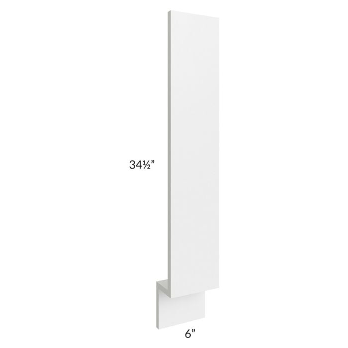 RTA Southport White Shaker 6" Base Filler