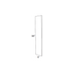 RTA Southport White Shaker 6" x 96" Tall Filler