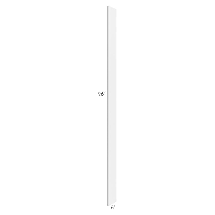 RTA Southport White Shaker 6" x 96" Tall Filler
