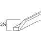 RTA Southport White Shaker 96" ACM8-S-DWS Angled Crown Molding