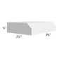 RTA Southport White Shaker 96" Beveled Edge Molding