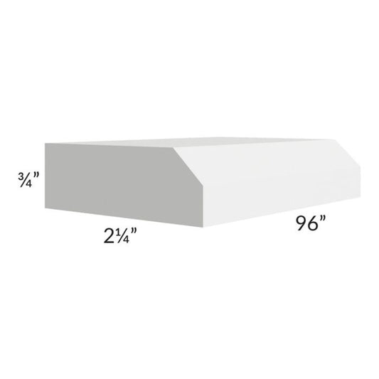 RTA Southport White Shaker 96" Beveled Edge Molding