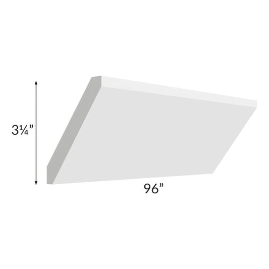 RTA Southport White Shaker 96" CM8-S-DWS Angled Crown Molding