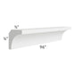 RTA Southport White Shaker 96" Inside Corner Molding