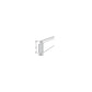 RTA Southport White Shaker 96" Mirror Molding
