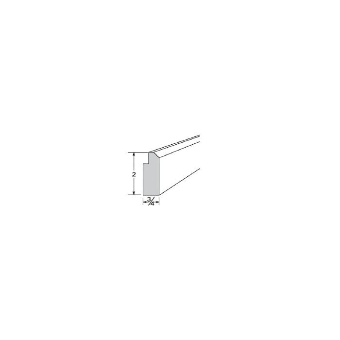 RTA Southport White Shaker 96" Mirror Molding