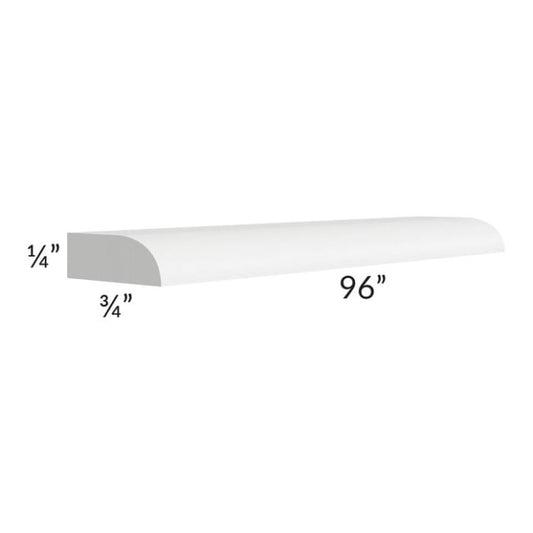 RTA Southport White Shaker 96" Scribe Molding