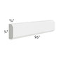 RTA Southport White Shaker 96" Shaker Insert Molding