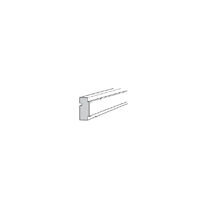 RTA Southport White Shaker 96" Square Chair Rail Molding