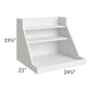 RTA Southport White Shaker Roll Out Pot and Pan Kit for a 27" Base Cabinet