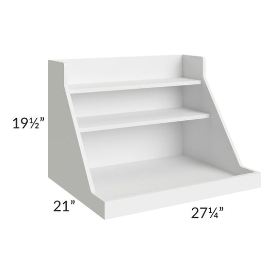 RTA Southport White Shaker Roll Out Pot and Pan Kit for a 30" Base Cabinet