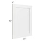 RTA Southport White Shaker Vanity Base Decorative Panel