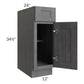 RTA Stone Grey 12" Base Cabinet