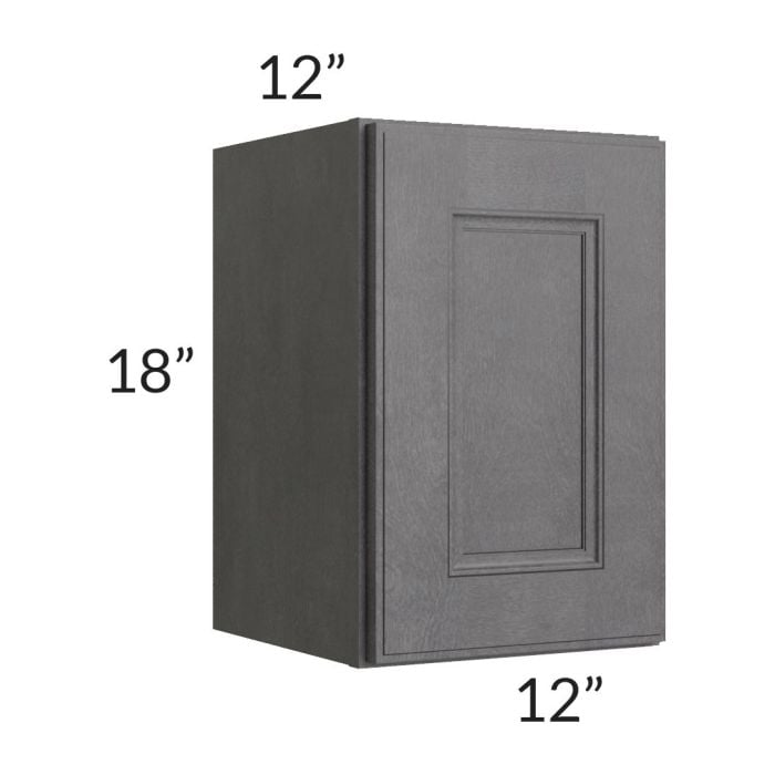 RTA Stone Grey 12" x 18" Wall Cabinet