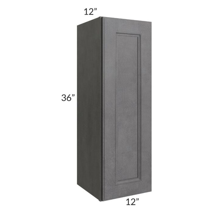 RTA Stone Grey 12" x 36" Wall Cabinet