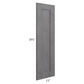 RTA Stone Grey 12" x 42" Wall Decorative Panel