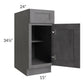 RTA Stone Grey 15" Base Cabinet