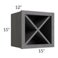 RTA Stone Grey 15" x 15" Wine Storage Cabinet