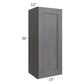 RTA Stone Grey 15" x 36" Wall Cabinet
