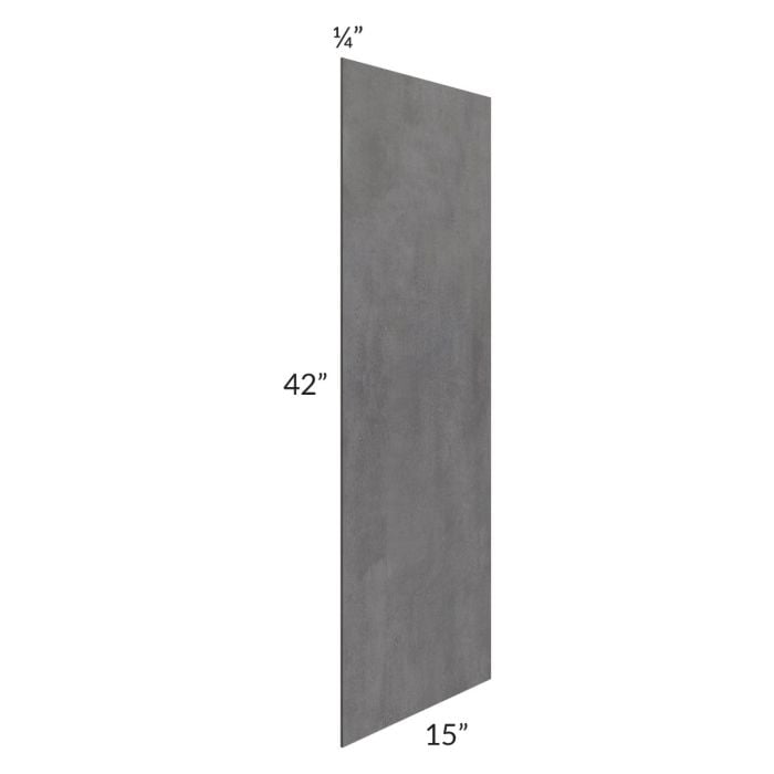 RTA Stone Grey 15" x 42" Wall Skin