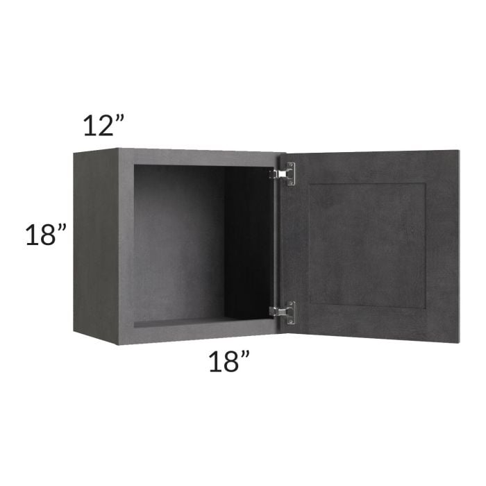 RTA Stone Grey 18" x 18" Wall Cabinet