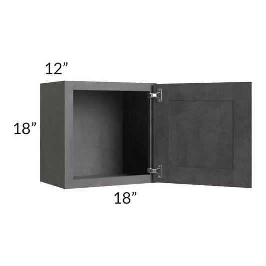 RTA Stone Grey 18" x 18" Wall Cabinet