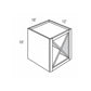 RTA Stone Grey 18" x 18" Wine Storage Cabinet