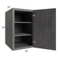 RTA Stone Grey 18" x 30" x 24" Split Pantry Wall Cabinet