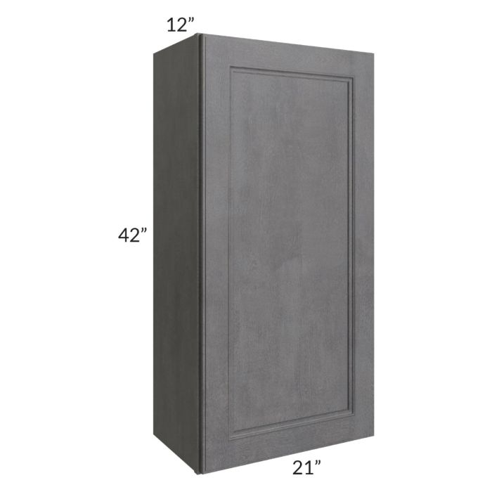RTA Stone Grey 21" x 42" Wall Cabinet
