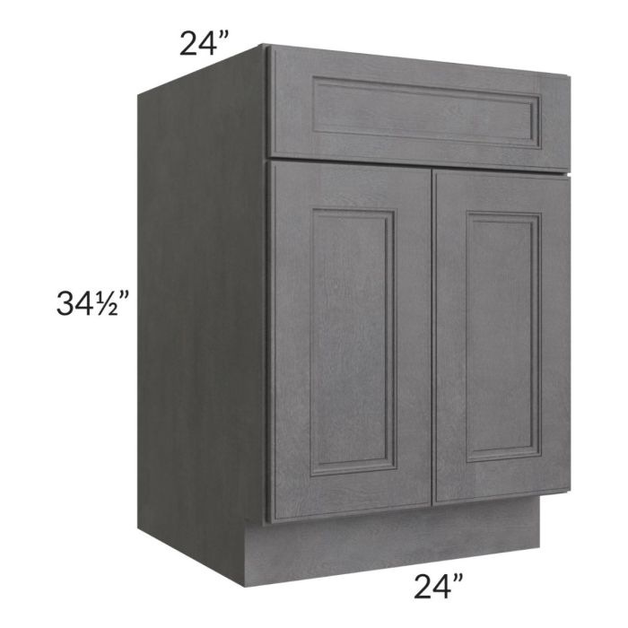 RTA Stone Grey 24" Base Cabinet