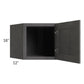 RTA Stone Grey 24" x 18" Appliance Garage