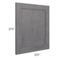 RTA Stone Grey 24" x 30" Base Decorative Panel