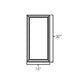 RTA Stone Grey 24" x 30" Corner Glass Door