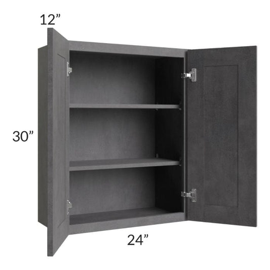 RTA Stone Grey 24" x 30" Wall Cabinet