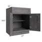 RTA Stone Grey 27" Base Cabinet