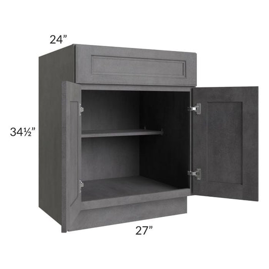 RTA Stone Grey 27" Base Cabinet