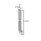 RTA Stone Grey 3" Fluted Base Filler