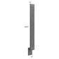 RTA Stone Grey 3" Fluted Base Filler