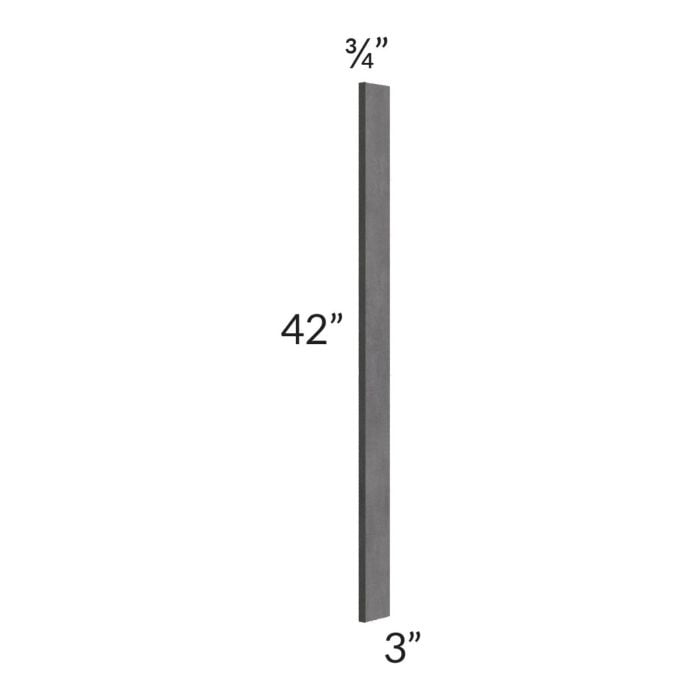 RTA Stone Grey 3" x 42" Wall Filler