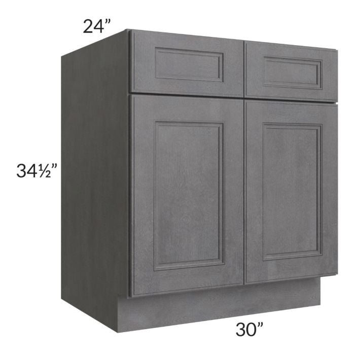 RTA Stone Grey 30" Base Cabinet