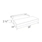 RTA Stone Grey 30" Floating Shelf