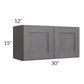 RTA Stone Grey 30" x 15" Wall Cabinet